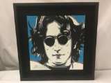 Original Lennon NYC VII by Allison Lefcort. 2006. Acrylic on Canvas. Includes COA in frame
