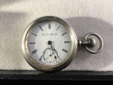 Nice antique Elgin pocket watch, size 18, 3 o clock wind, made in 1901, needs servicing