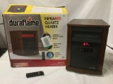 Duraflame Infared Quartz Heater with Remote. In Original Box. Tested, works