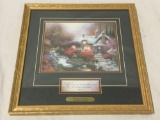 Swanbrooke Cottage by Thomas Kinkade - print in frame W/ COA