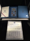 1987 U. S. Constitution coin Prestige Set w/ the 90% silver Liberty dollar