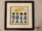 Framed limited edition animation art, The Beatles, numbered 33/3500 - Apple Corps LTD