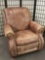 Classic Plush La-z-Boy Leather Recliner in Good condition