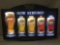 Samuel Adams Lit Seasonal Beer Advertising Sign: Lager, Spring, Summer, Fall, and Winter seasonal