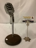 Vintage EV Electro-Voice Mercury model 911 chrome broadcast microphone
