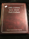 The Postal Commemorative Society?s 20th Century U. S. Silver half dollar set, see pics