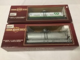 2 Bachmann Big Hauler G Scale Tank Cars - Quaker State Car & Sumpter Valley Car