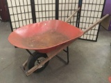 Metal Wheelbarrow, See pics