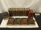 Collection of early 1900s antique books; 15x Charles Dickens, 5x Shakespeare, etc see desc/pics