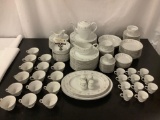 Collection of English Garden fine china, pattern 1221, made in Japan, 159 pieces