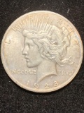 Key Date 1928 Silver Peace dollar