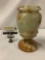 Antique marble vase/candelholder decor piece