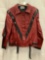 Vintage Michael Jackson - Thriller style new wave 1980s leather jacket by G-III New York, size 5/6