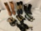 7 pairs of ladie?s shoes / women?s boots; average size 4 1/2. Joyce, Cinderella of Boston, etc