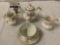 5 pc lot of vintage Theodore Haviland Limoges tea set in 2 patterns - made in France
