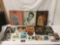 28 pc lot of Elvis memorabilia - books, vhs, 8 track, vinyl and more see desc and pics!