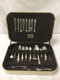 69 pc Alvin Southern Charm pattern sterling silver flatware set - 2515 grams total weight (525 grams