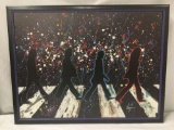 Print of Abbey Road by KAT. 2010. Numbered 2/250. Includes COA. in frame