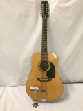 Vintage 70s Delta Japanese 12 String Guitar Needs work & wear but otherwise is in fair cond - see