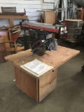 Sears Craftsman 10 inch Radial Arm Saw Table tested and working