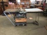 Rockwell Model 10 contractors saw and table - tested and working