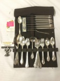 61 pc 1970s 1847 Rogers Bros silver plate Flatware Set