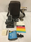 Polaroid Sx-70 Land Camera with bag and extras. Untested