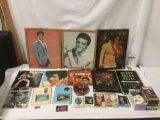 28 pc lot of Elvis memorabilia - books, vhs, 8 track, vinyl and more see desc and pics!