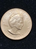 U.S. Mint 1 oz Gold Commemorative Arts Medal Helen Hayes low mintage