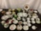 Large lot of misc. tea cups, cake stand, tea pots, Royal Seeley - Japan, Bavaria, Austria, France,