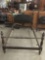 Antique Foote-Reynolds Co mahogany bed frame - Full/Full XL size as is