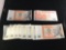 Bundle of 100 Uncirculated Peruvian 50 Intis (dollar) bank notes in sequential order