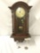 Vintage Trend 733-70 104 A wooden wall clock. Untested. Measures approximately 30x15x7 inches.