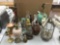 Big Lot Lighting Fixtures + Glass Bottles - Torches, Lamps, Sconces + More