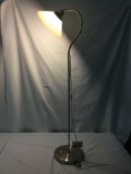 Modern floor standing lamp with shade - tested and working