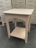 Small simple IKEA style modern end table