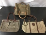 3x ladies hand bags, purses; Fifth Avenue, Lagerfeld, Chadwicks