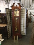 Modern Howard Miller grandfather clock - for parts or repair, see desc