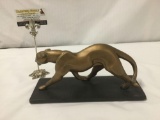 1998 Walking panther player statue. Measures approximately 12x4x5 inches.