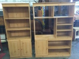 IKEA furniture - Hutch with 2 shelves and cabinet, and entertainment center/bookshelf