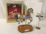 Lefton limited edition musical Great American Carousel numbered horse figure 1082/2000