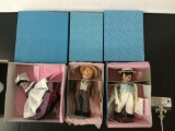 3x Madame Alexander - Scarlett series Storybook Dolls in original boxes, approx 8 x 4 inches. Mammy,