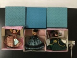 3x Madame Alexander - Storybook Dolls in original boxes, approx 8 x 4 inches. Poor Scarlett, Aunt
