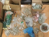 Huge Lot of Chandelier Crystals - Hundreds of pieces