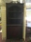 Vintage 40s Northwest Chair Company mahogany corner cabinet - Made in Tacoma