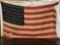 Antique US Army Standard 10ft flag of The United States of America with 45 stars