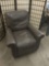 Lee Industries hand crafted aniline leather reclining chair