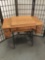 Antique New Home Sewing machine table with 5 drawers as is
