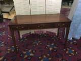 Vintage Harmony writing desk with 3 simple drawers