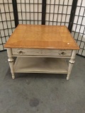 Vintage Heritage coffee table or large end table with drawer